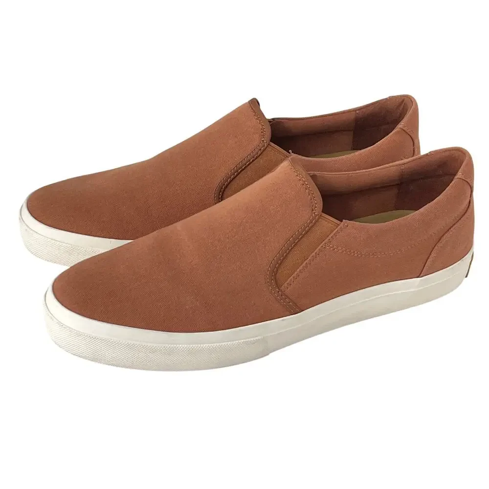 Greats Brooklyn Wooster Slip On Sneaker Canvas Brown